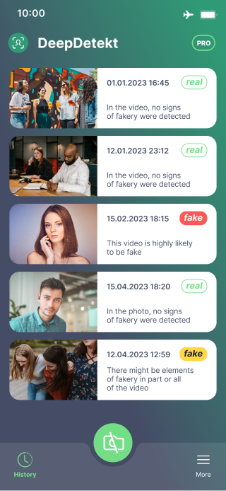 Deepdetekt App